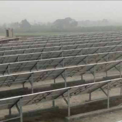 Solar panels installed on the roof of Sabir Poultry by Renergent Energy