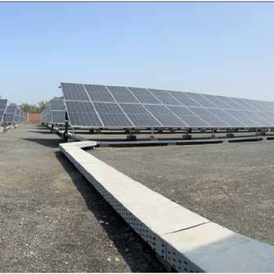 Solar panels installed on the roof of Sapphire Dairy by Renergent Energy